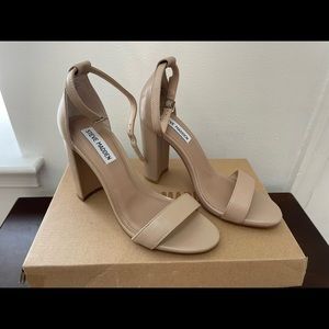 Steve Madden Carrson Heels Nude NEW WITH TAGS